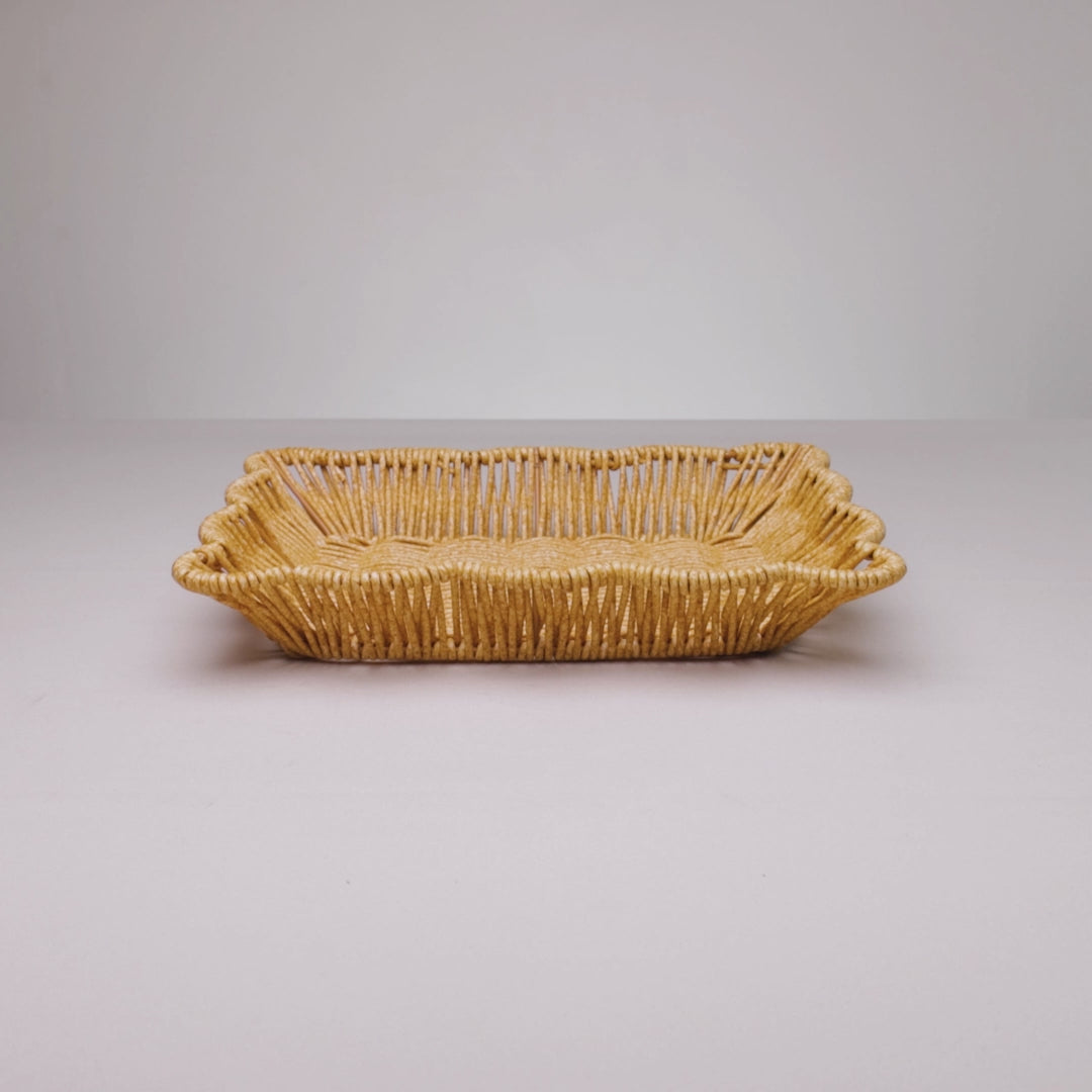 Cesta Botânica 23cm x 17cm x 5cm Rattan - Lyor