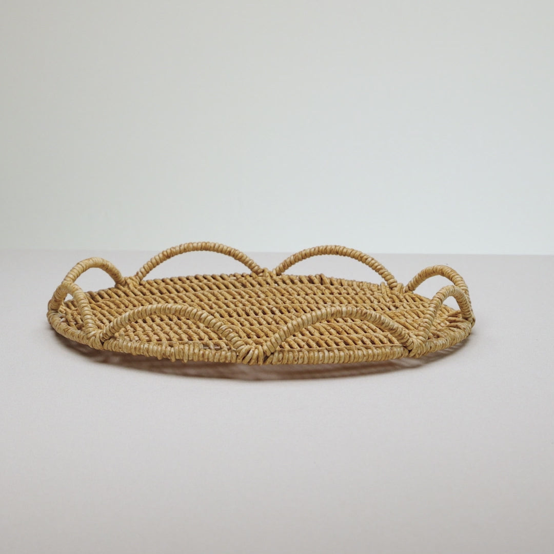 Bandeja Bali 25cm x 25cm x 2,5cm Plástico - Lyor