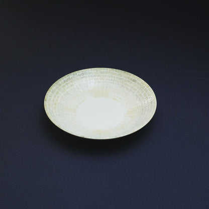 Prato Fundo Maréa 21,5cm Off White Cerâmica - Wolff