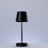 Luminária de Mesa Led Usb Touch Retrátil Luna 10,5cm x 10,5cm x 28,5cm Preta Plástico – Lyor