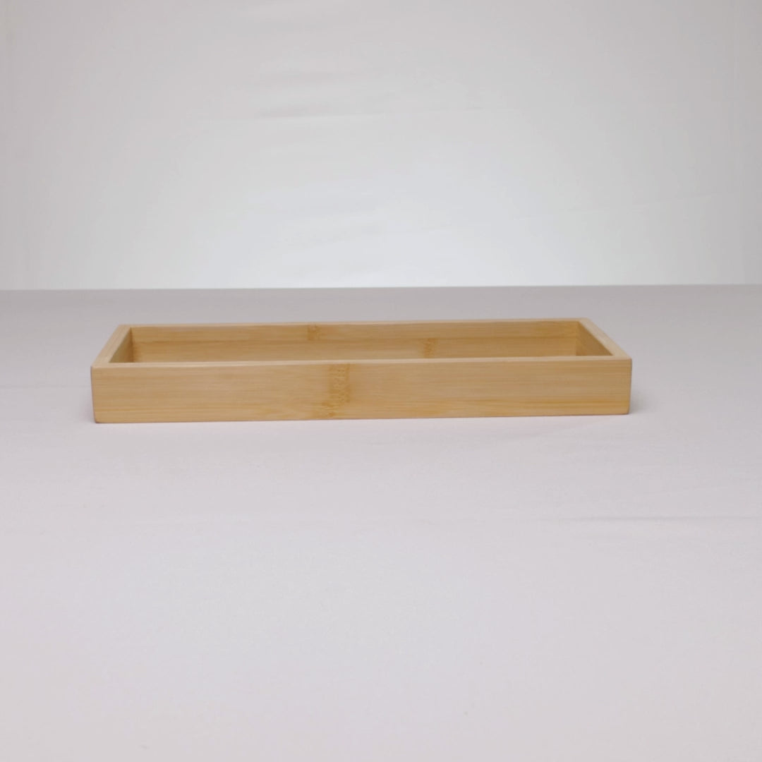 Bandeja Retangular Nature Bambu - Lyor