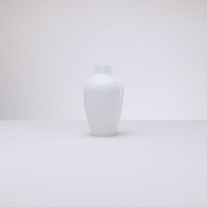 Vaso Dália 13cm x 7cm Branco Vidro - Lyor