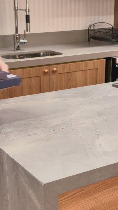 Prato Sobremesa Dubai Branco e Dourado Porcelana - Wolff