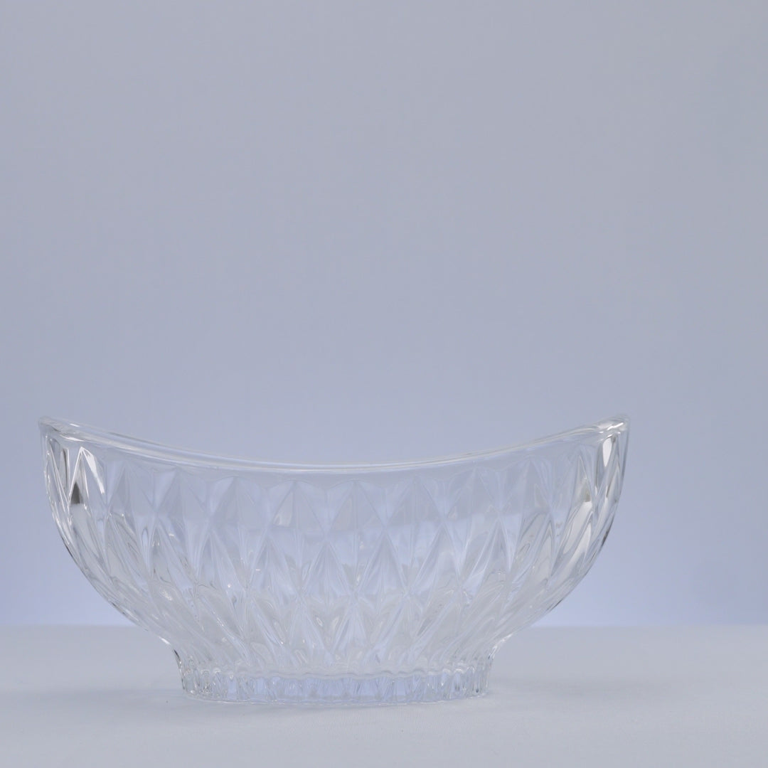 Centro de Mesa de Cristal Ecológico Diamond 28cm x 15cm x 13,5cm - Lyor