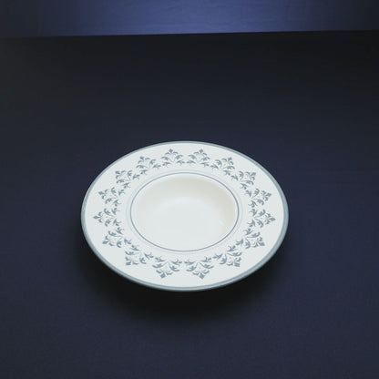 Prato para Risoto Porto 28cm Azul Cerâmica - Wolff