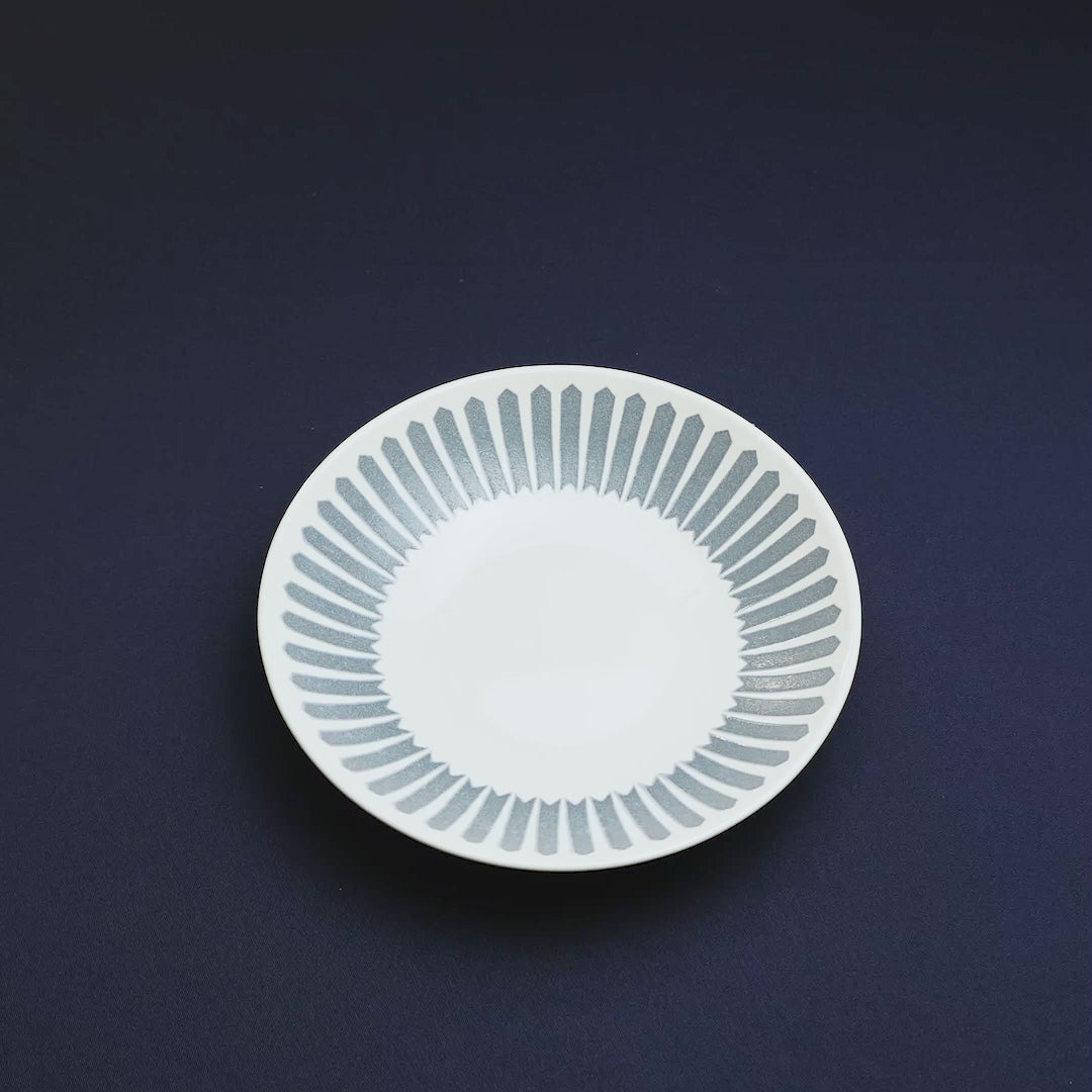 Prato para Risoto Mediterrâneo 28cm Azul Cerâmica - Wolff