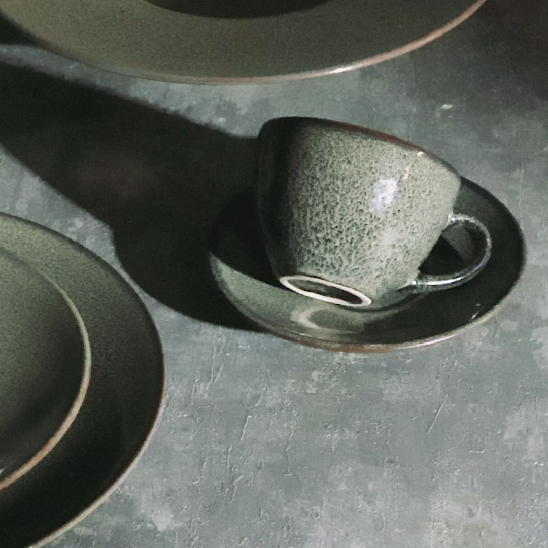 Bowl de Cerâmica Musk Verde 14cm x 8cm - Wolff