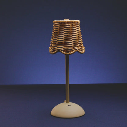 Luminária de Mesa Led Lagoon Bege Metal - Wolff