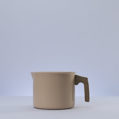Leiteira de Indução em Alumínio com Revestimento Cerâmico Granito Chef Bege 1,7L - Lyor