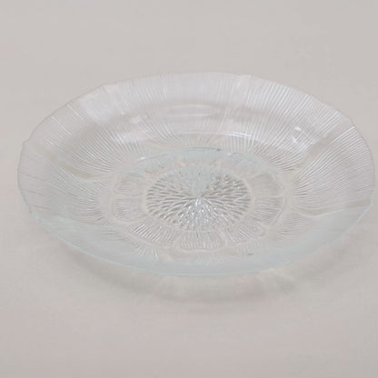 Prato para sobremesa Lunar 15cm x 2cm Vidro - Lyor