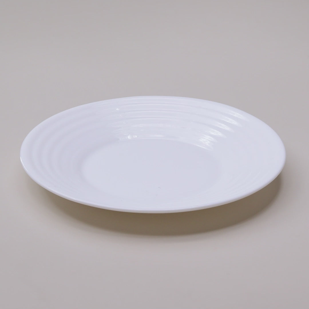 Prato para Sobremesa Mirage 18cm Branco Opalino - Lyor