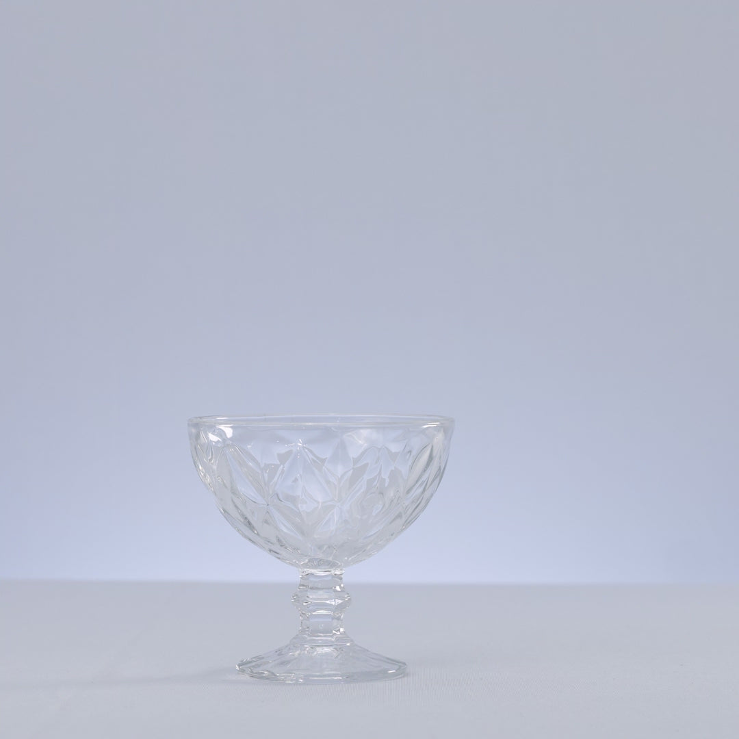 Taça de Sobremesa de Vidro Diamond 250ml - Lyor