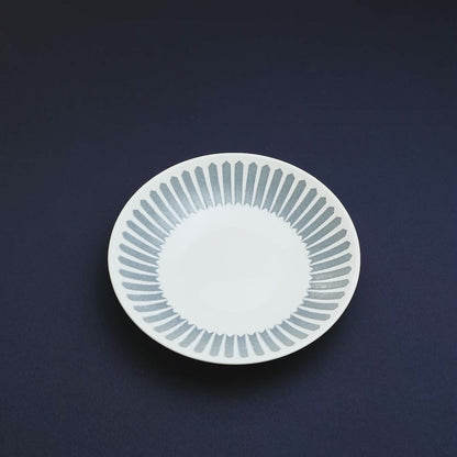 Prato Fundo Mediterrâneo 21,5cm Azul Cerâmica - Wolff