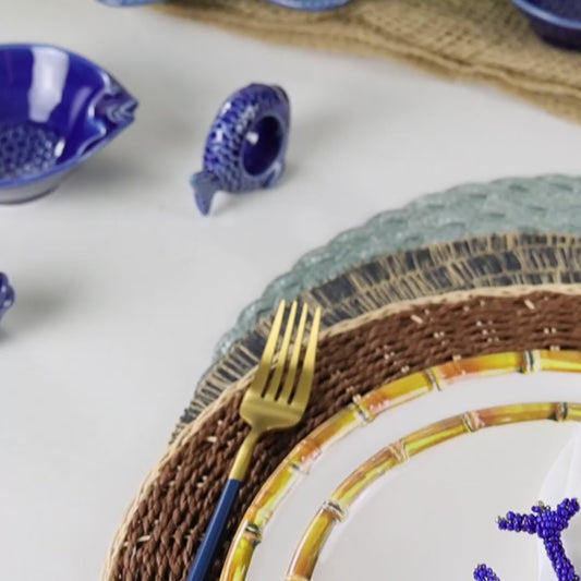 Conjunto 2 Guardanapos Ponto Ajour de Algodão Branco 40cm x 40cm - Wolff