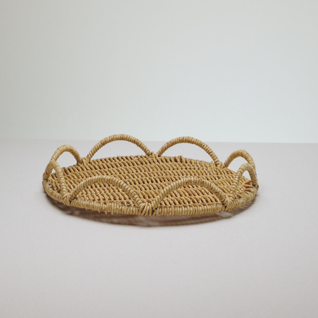 Bandeja Bali 30cm x 30cm x 3cm Plástico - Lyor