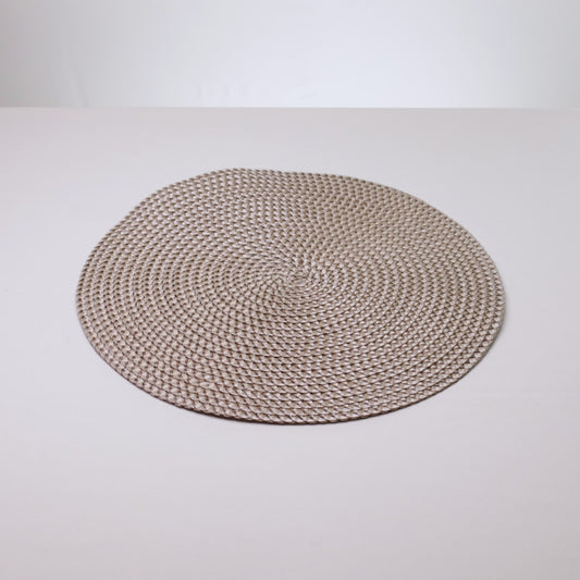 Lugar Americano Fresno Metalizado 38cm Dourado Polipropileno - Lyor